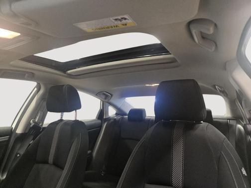White Orchid Pearl 2018 Honda Civic EX-T
