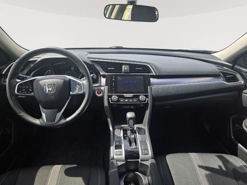 White Orchid Pearl 2018 Honda Civic EX-T