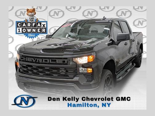 Black 2024 Chevrolet Silverado 1500 Custom