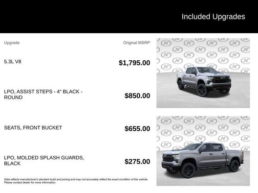 Sterling Gray Metallic 2026 Chevrolet Silverado 1500 LT Trail Boss