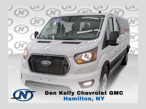 Oxford White 2024 Ford Transit-350 XLT