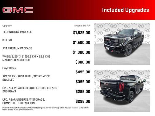 Onyx Black 2024 GMC Sierra 1500 AT4