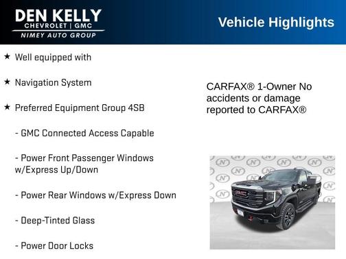 Onyx Black 2024 GMC Sierra 1500 AT4