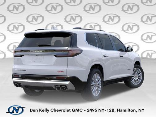 Glacier White 2026 GMC Acadia Denali
