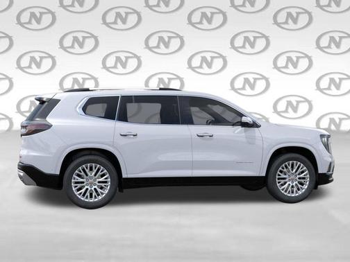 Glacier White 2026 GMC Acadia Denali