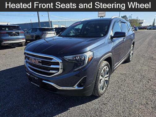 Blue Steel Metallic 2019 GMC Terrain SLT
