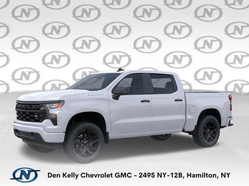 Summit White 2026 Chevrolet Silverado 1500 Custom