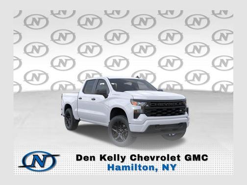 Summit White 2026 Chevrolet Silverado 1500 Custom
