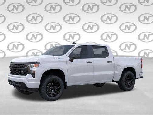 Summit White 2026 Chevrolet Silverado 1500 Custom