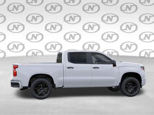 Summit White 2026 Chevrolet Silverado 1500 Custom