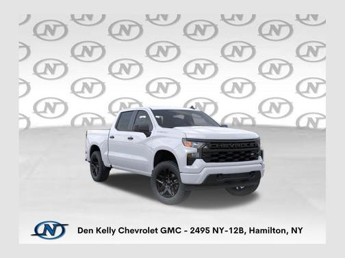 Summit White 2026 Chevrolet Silverado 1500 Custom