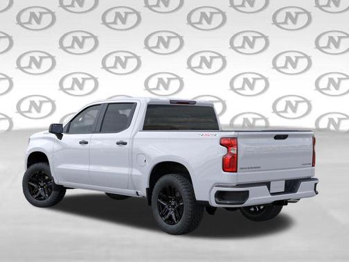 Summit White 2026 Chevrolet Silverado 1500 Custom