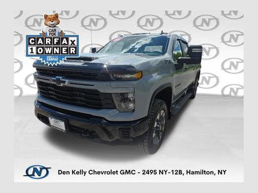 Slate Gray Metallic 2024 Chevrolet Silverado 2500 Custom