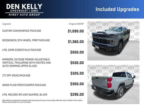 Slate Gray Metallic 2024 Chevrolet Silverado 2500 Custom