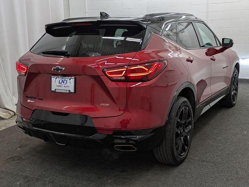 Radiant Red 2024 Chevrolet Blazer RS