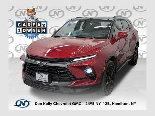 Radiant Red 2024 Chevrolet Blazer RS