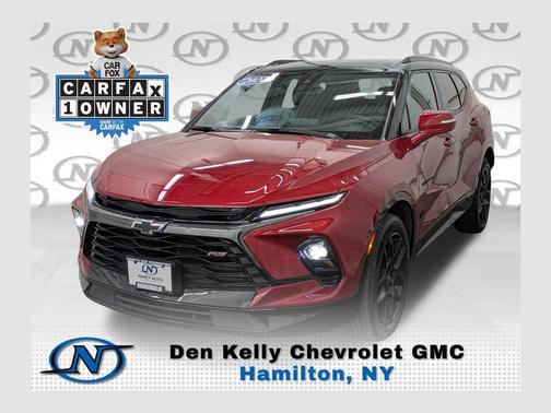 Radiant Red 2024 Chevrolet Blazer RS