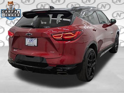 Radiant Red 2024 Chevrolet Blazer RS