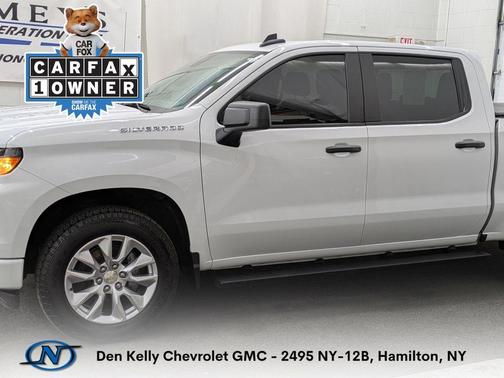 Summit White 2024 Chevrolet Silverado 1500 Custom
