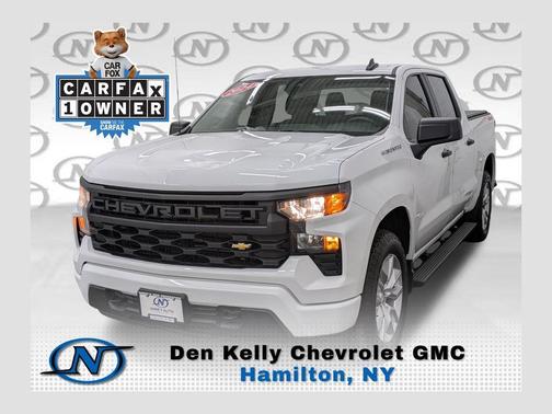 Summit White 2024 Chevrolet Silverado 1500 Custom