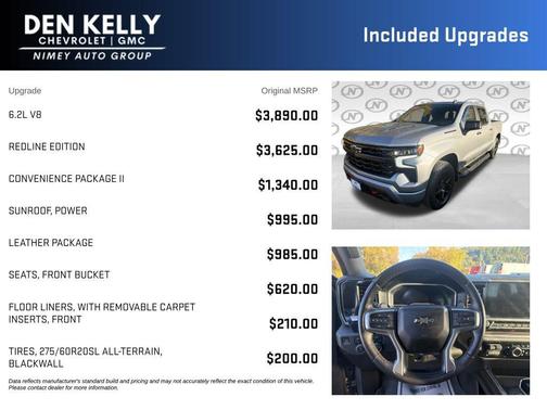 Sterling Gray Metallic 2023 Chevrolet Silverado 1500 RST