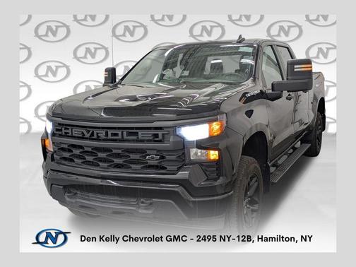 Black 2023 Chevrolet Silverado 1500 Custom