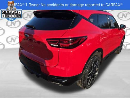 Red 2023 Chevrolet Blazer RS
