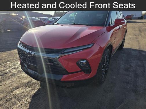 Red 2023 Chevrolet Blazer RS