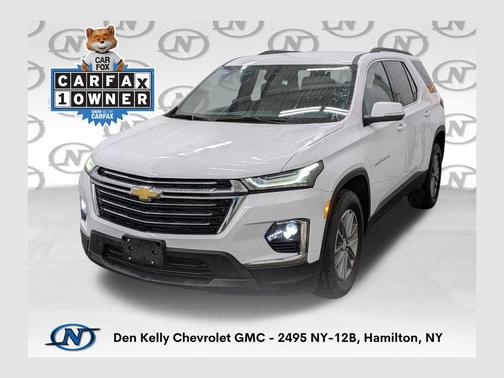 Summit White 2023 Chevrolet Traverse LT Cloth