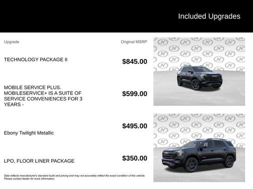 Ebony Twilight Metallic 2026 GMC Terrain AT4