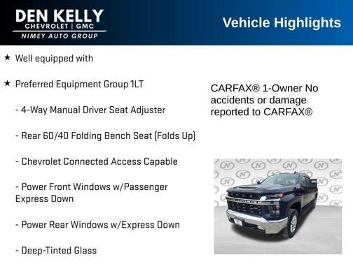 Northsky Blue Metallic 2022 Chevrolet Silverado 2500 LT