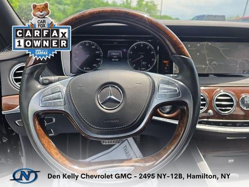 Black 2015 Mercedes-Benz S-Class S 550 4MATIC