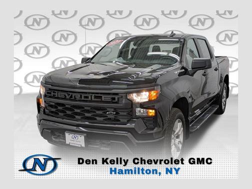 Black 2024 Chevrolet Silverado 1500 Custom Truck