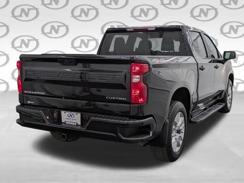 Black 2024 Chevrolet Silverado 1500 Custom
