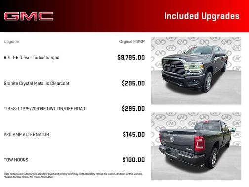Granite Crystal Clearcoat Metallic 2024 RAM 2500 Laramie