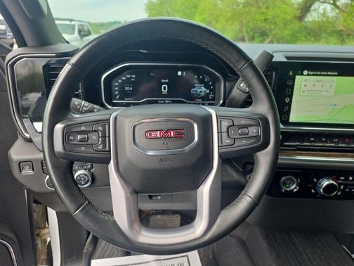 Summit White 2023 GMC Sierra 1500 Elevation