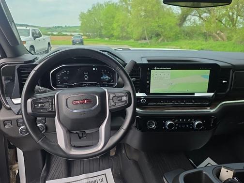 Summit White 2023 GMC Sierra 1500 Elevation