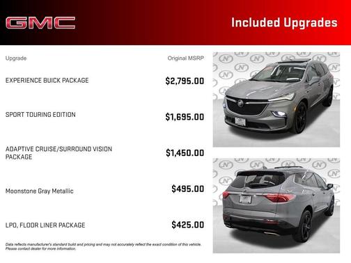 Moonstone Gray Metallic 2023 Buick Enclave Essence