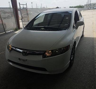 Taffeta White 2008 Honda Civic LX