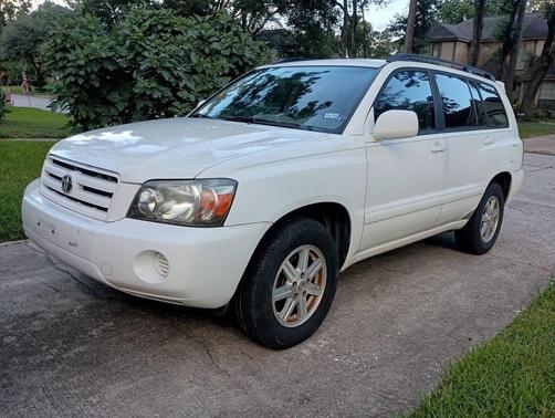 Super White 2004 Toyota Highlander Base