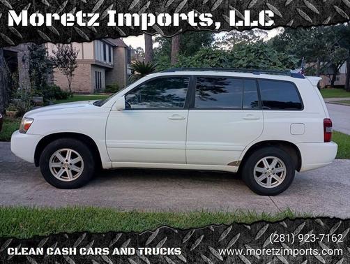 Super White 2004 Toyota Highlander Base