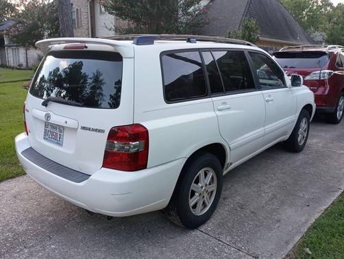 Super White 2004 Toyota Highlander Base