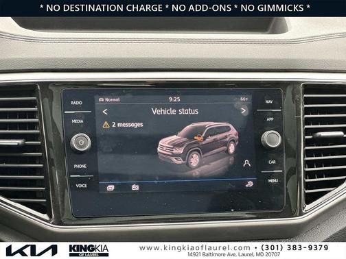 2019 Volkswagen Atlas 3.6L SEL Premium