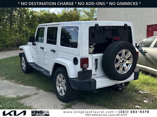 2016 Jeep Wrangler Unlimited Sahara