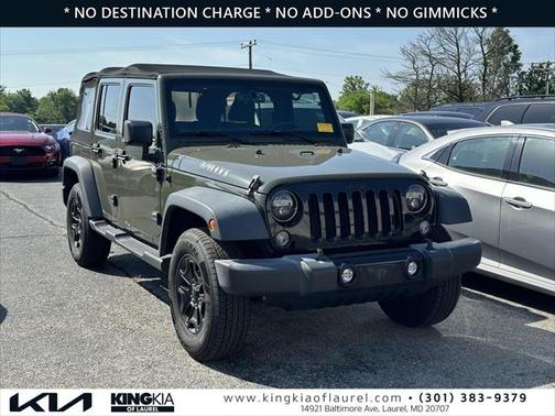 2016 Jeep Wrangler Unlimited Willys Wheeler