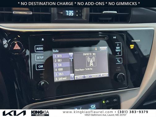 2017 Toyota Corolla LE