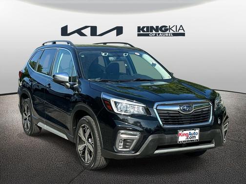 Crystal Black Silica 2020 Subaru Forester Touring