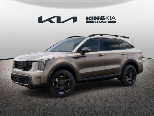 Volcanic Sand 2026 Kia Sorento Hybrid SX Prestige