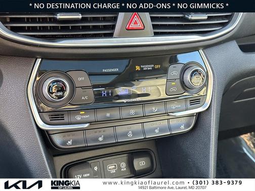 2020 Hyundai SANTA FE Limited 2.4