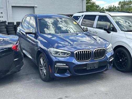 Phytonic Blue Metallic 2018 BMW X3 M40i